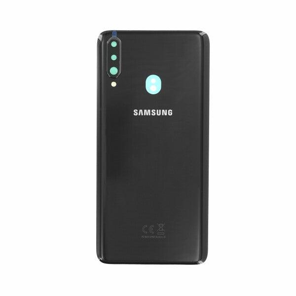 Replacement Back Door Cover Black for Samsung A20s A207 - Best Cell Phone Parts Distributor in Canada, Parts Source Replacement Back Door Cover Black for Samsung A20s A207 - Best Cell Phone Parts Distributor in Canada, Parts Source